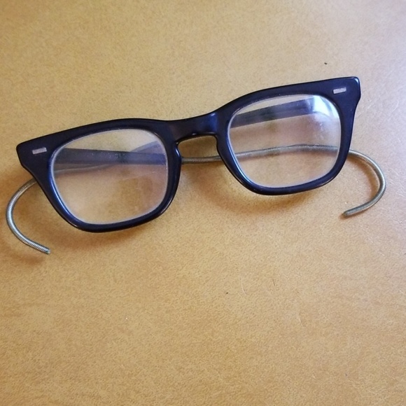 VTG Pair Romco 4 1/2-6 1/2 40s Military Glasses - Picture 2 of 8